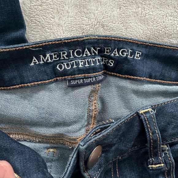 American Eagle Outfitters size 6 super super stretch skinny jeans - Picture 3 of 4